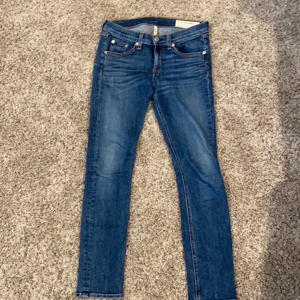 rag and bone skinny crop “capri” 26